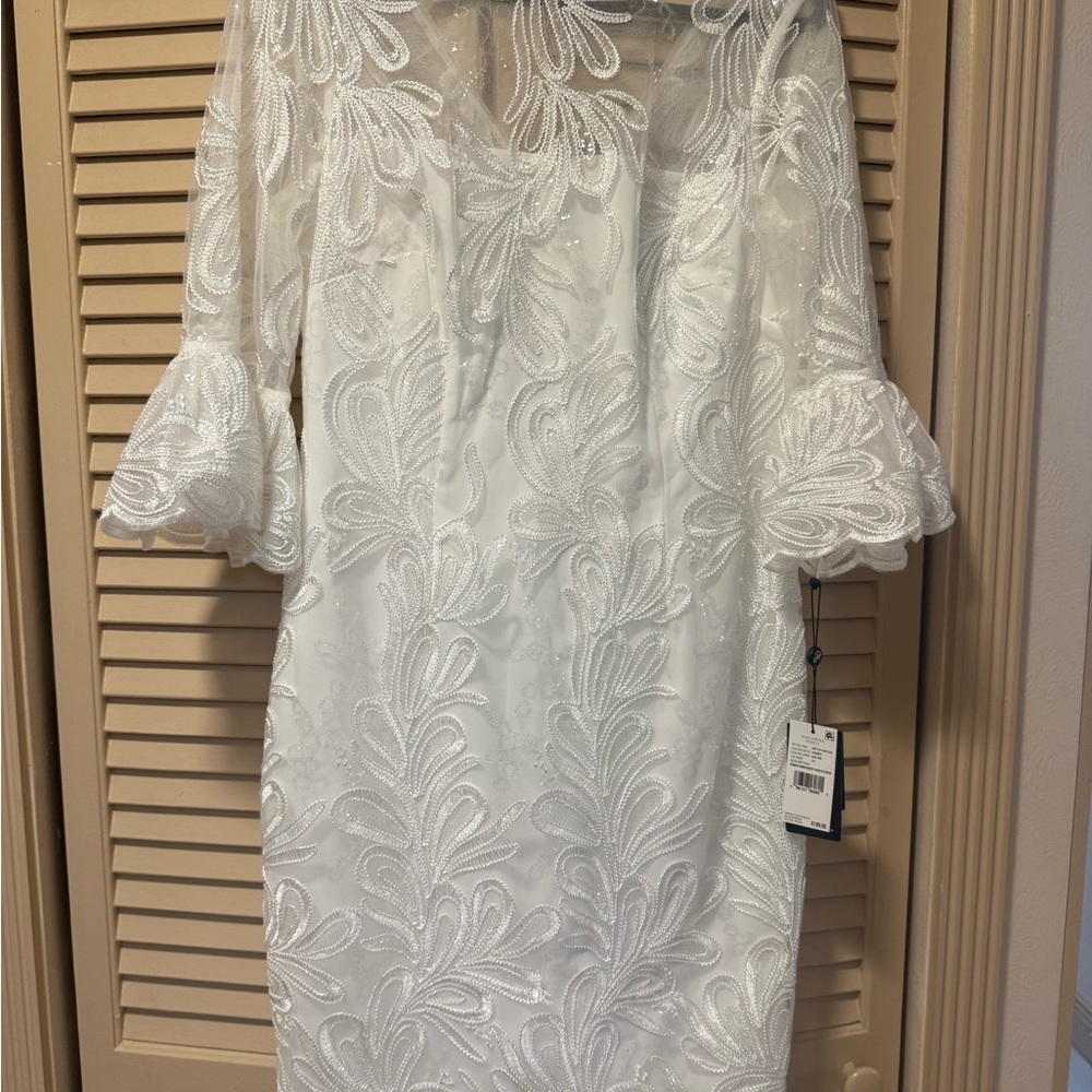 Ivory beautiful dress new with tags